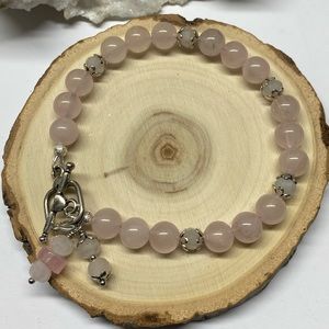 Rose Quartz Gemstone Bracelet